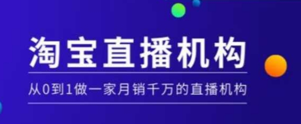 淘宝直播运营实操课【MCN机构】，从0到1做一家月销千万的直播机构壹学湾 - 一站式在线学习平台，专注职业技能提升与知识成长壹学湾