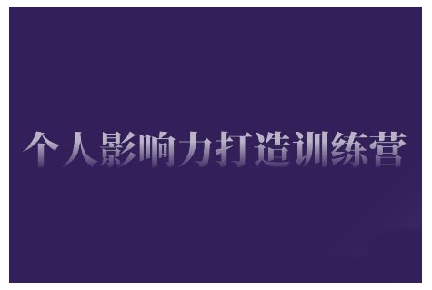 个人影响力打造训练营，掌握公域引流、私域运营、产品定位等核心技能，实现从0到1的个人IP蜕变壹学湾 - 一站式在线学习平台，专注职业技能提升与知识成长壹学湾