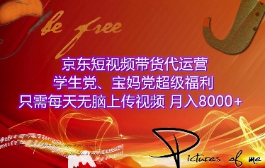 京东短视频带货代运营，学生党、宝妈党超级福利，只需每天无脑上传视频，月入8000+【仅揭秘】壹学湾 - 一站式在线学习平台，专注职业技能提升与知识成长壹学湾