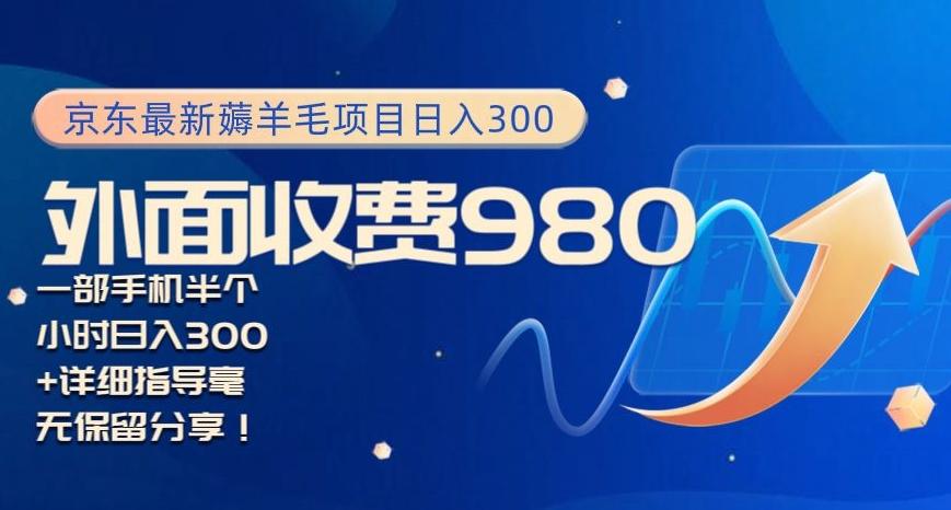 京东最新薅羊毛项目小白怎么做到日入300+一部手机半小时搞定壹学湾 - 一站式在线学习平台，专注职业技能提升与知识成长壹学湾