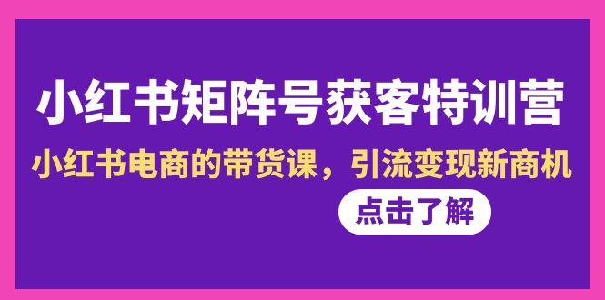 小红书-矩阵号获客特训营-第10期，小红书电商的带货课，引流变现新商机壹学湾 - 一站式在线学习平台，专注职业技能提升与知识成长壹学湾