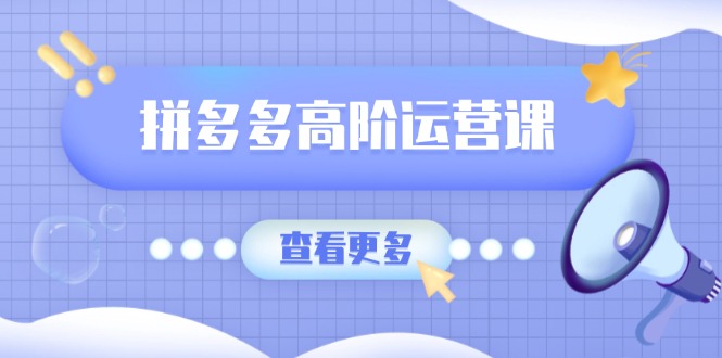 拼多多高阶运营课：极致群爆款玩法，轻付费无尽复制，打造单品爆款之路壹学湾 - 一站式在线学习平台，专注职业技能提升与知识成长壹学湾